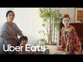 Uber Eats で、いーんじゃない？「朝食」篇夏木マリ