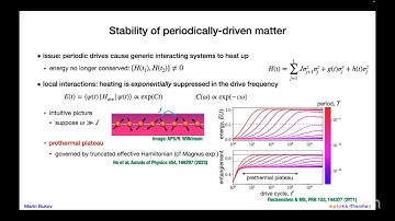 Marin Bukov, Periodically driven systems: a versatile toolbox for quantum simulation