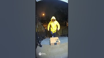 Package Thief Gets Instant Karma with a Colorful Surprise! 😳📦🎨