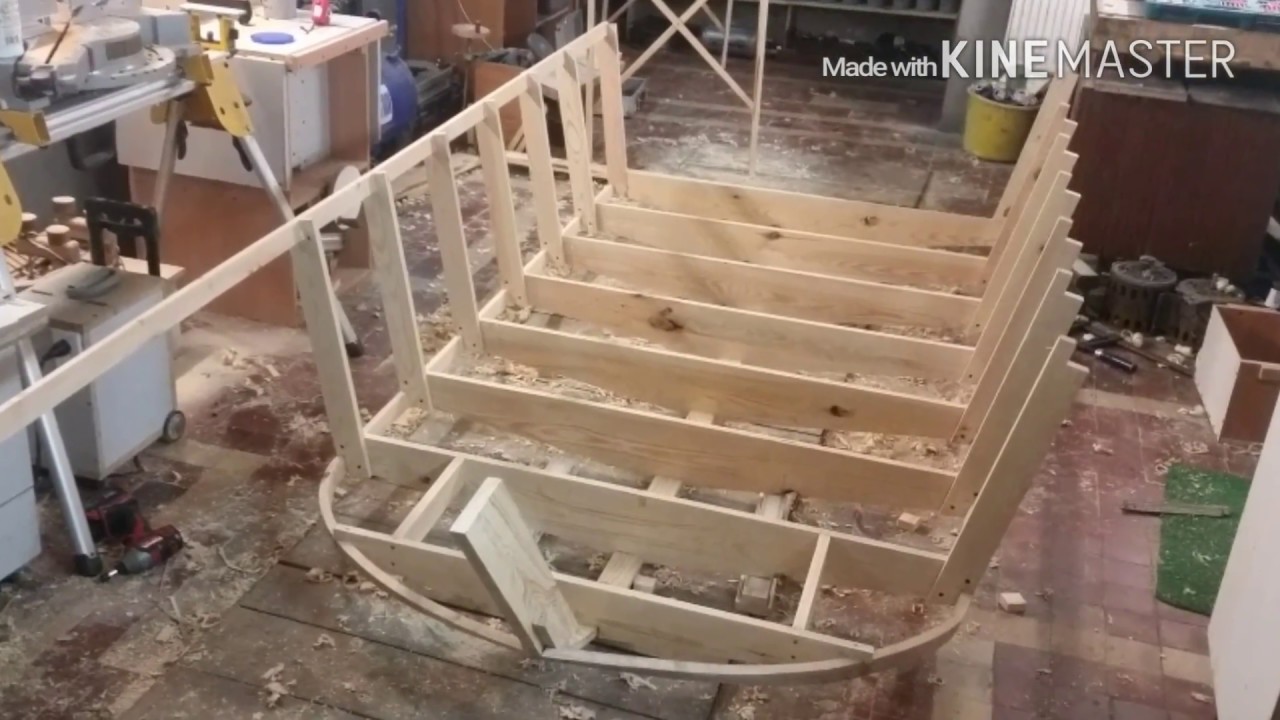 Budowa łodzi z drewna Building a wooden boat - YouTube