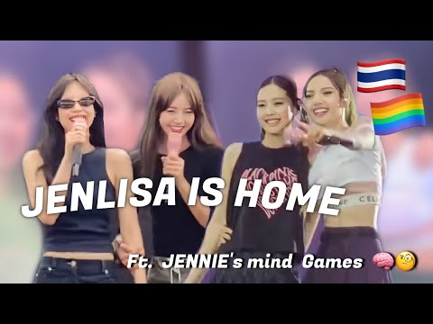 JENLISA Nonstop CLINGYNESS!! 🍵|Day 1 & Day 2  JENLISA (Part 32 Concert stage )