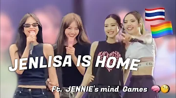 JENLISA Nonstop CLINGYNESS!! 🍵|Day 1 & Day 2  JENLISA (Part 32 Concert stage )