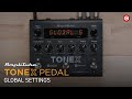 Tonex pedal  preset and global setup