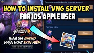 How To Install Vng Apps And Get Rewards For Ios Device Mobile Legends Youtube
