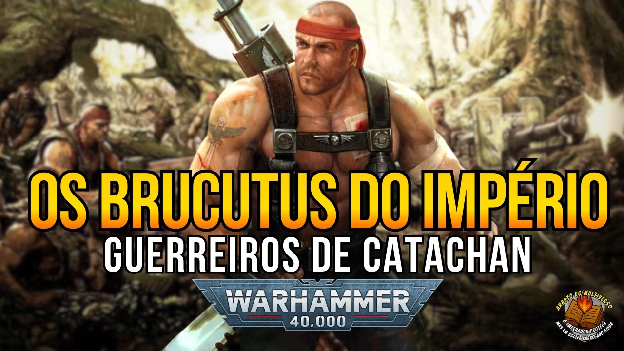 O RAMBO DE WARHAMMER 40K. Os guardas MAIS PODEROSOS! Os lutadores da ...