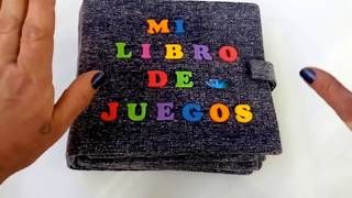 📓IDEAS LIBRO de JUEGOS/LIBRO SENSORIAL/ GAME BOOK/SENSORY BOOK screenshot 2