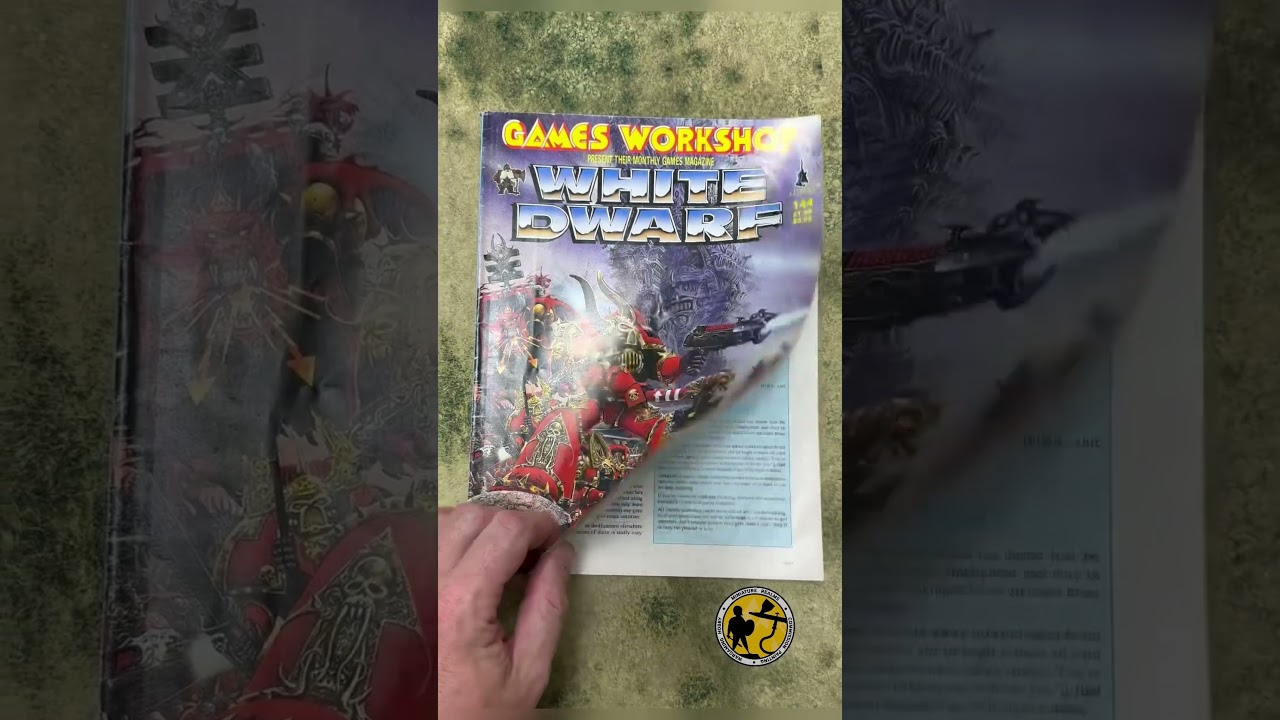 White Dwarf from the golden age with Robin Dews 