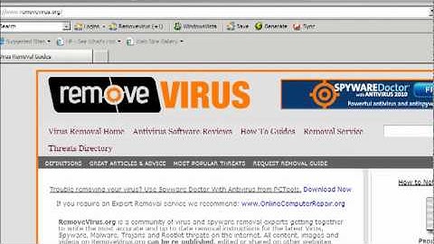 Security Suite Removal Video