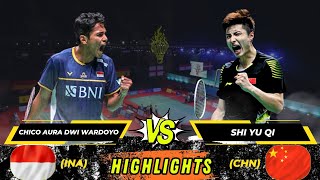 Badminton Chico Aura Dwi Wardoyo vs Shi Yuqi Men's Singles