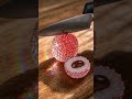 litchi cutting #asmr#shorts #viral#trending#asmrsounds #feedshorts#feed#calming#ai#kids#fruitcutting