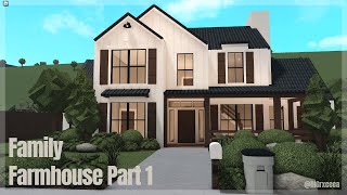 Family Farmhouse Part 1 | Bloxburg Speedbuild | Grxceea Family Farmhouse Part 1 | Bloxburg Speedbuild | Grxceea