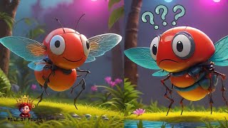 'The Fly That Forgot its Name🐝' funny story😂😆 kids story  📚 short story in English by Tale Of Tales 307 views 2 months ago 2 minutes, 41 seconds