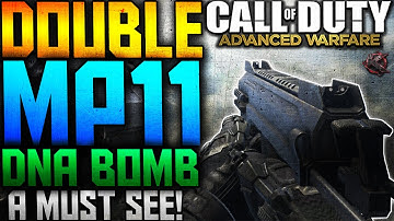 COD Advanced Warfare - DOUBLE "MP11" DNA BOMB - "THIS GUN SUCKS?"! (COD AW MP11 Double DNA Bomb)