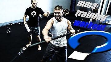MMA Strength and Conditioning workout with UFC fighter Jeremy Stephens