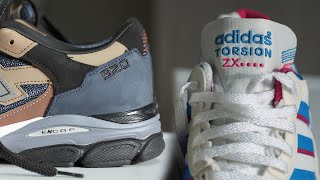 Обзор НЕобычных Adidas ZX 0000 и NB 920 England