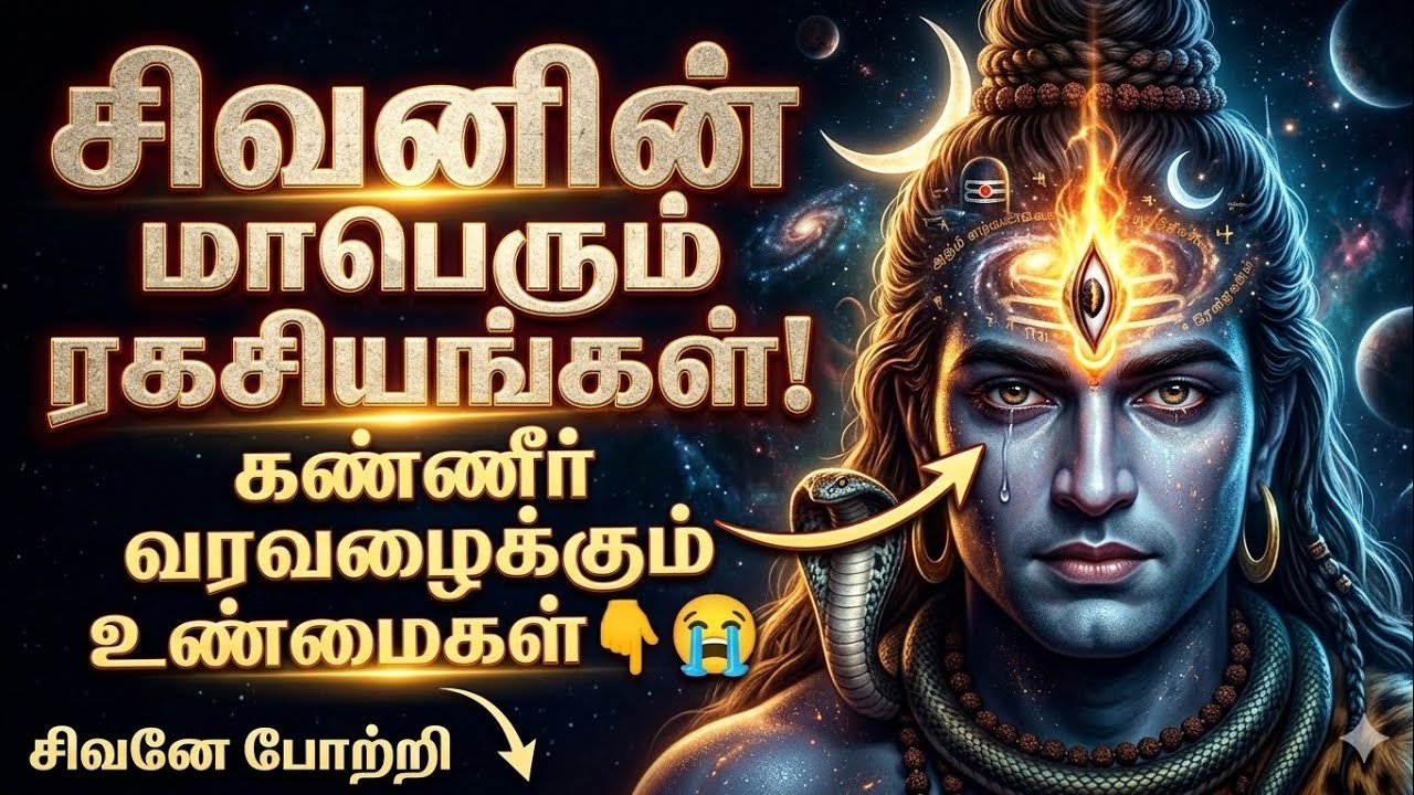கண்ணீரை அடக்க முடியாது! சிவபெருமானின் நெஞ்சை உருக்கும் மாபெரும் ரகசியங்கள் 😭 | Lord Shiva History 