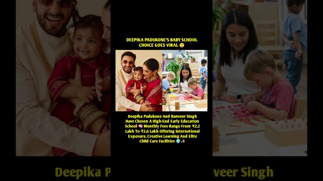 DEEPIKA–RANVEER SCHOOL 😲💸 