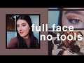 FULL FACE USING ONLY MY HANDS ~no tools~ | Elle Donnelly