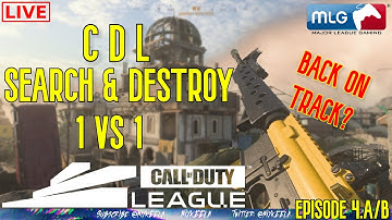 [EP.4A/B] BACK ON TRACK? | CDL 1v1 SnD Tips & Tricks (COD:MW)