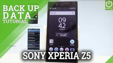 Back Up Data in SONY Xperia Z5 - Enable Google Backup