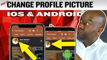 How To Change YouTube Profile Picture iOS and Android 2019