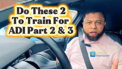 To Prepare For ADI Part 2 & 3 Do These 2 Things | ADI Part 2 & 3 Online Course
