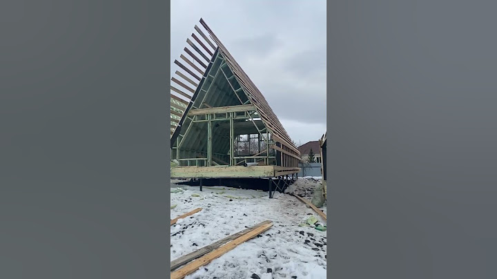 A-frame 6х8 с аттиковой стеной