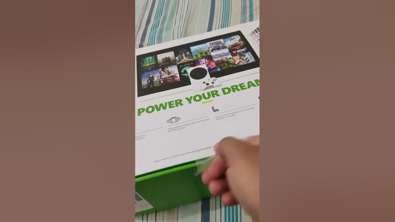 unbox do console Xbox one séries s YouTube