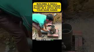 mini power plant, small power plant at home, power generation project, diy power plant