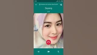 Kaget 🤣 Nonton Berita tiba tiba ada Panggilan Telepon Whatsapp dari 'Sayang' Cantik