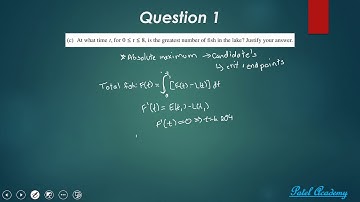 AP Calculus BC - 2019 FRQ Timed Walkthrough