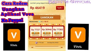 CARA REDEM UANG RP #APLIKASI VOVA Freebies screenshot 5