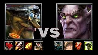 Tinker vs Dreadlord | Warcraft 3 replay 1v1
