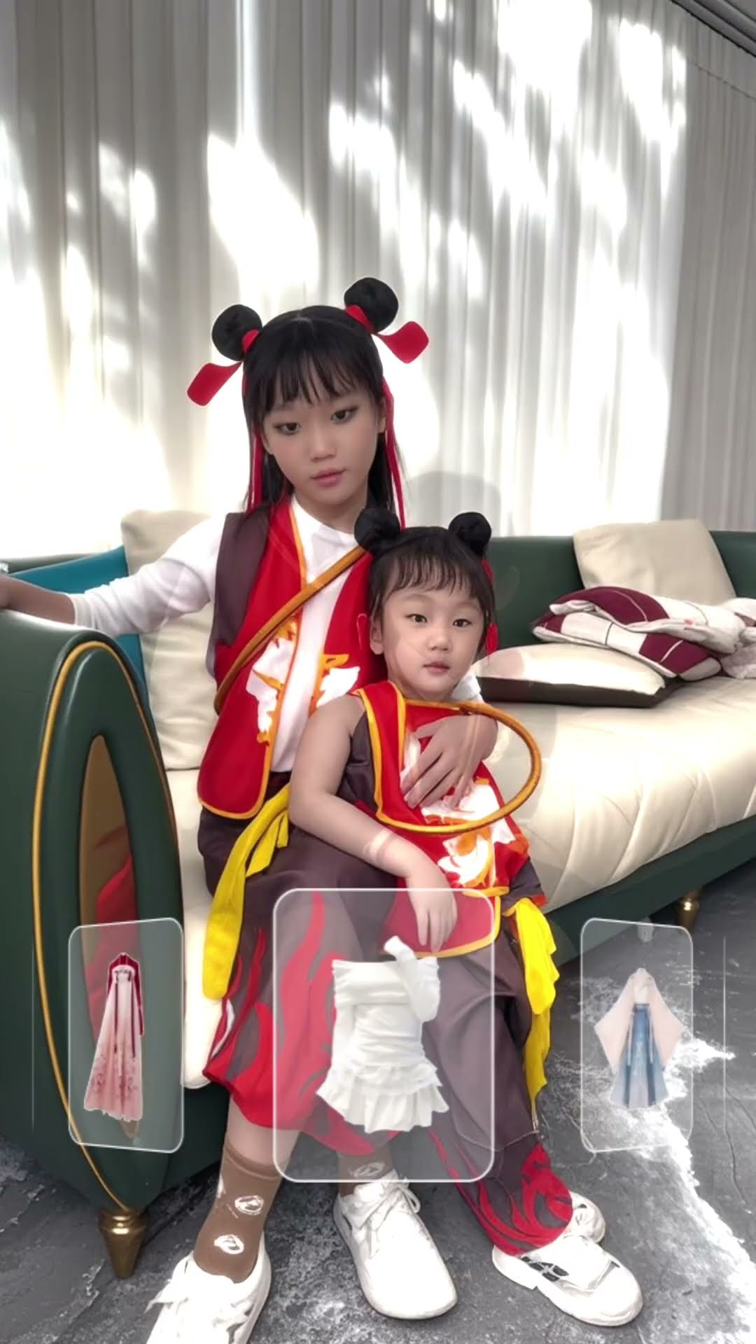 小哪吒的#AI电子换装 #哪吒之魔童闹海 #角色扮演 #拍摄现场