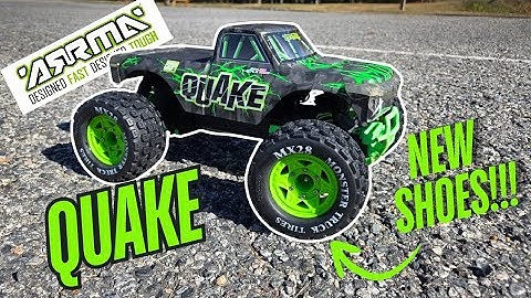 New Arrma Quake 2WD RC on $40 Tires From Amazon!!!
