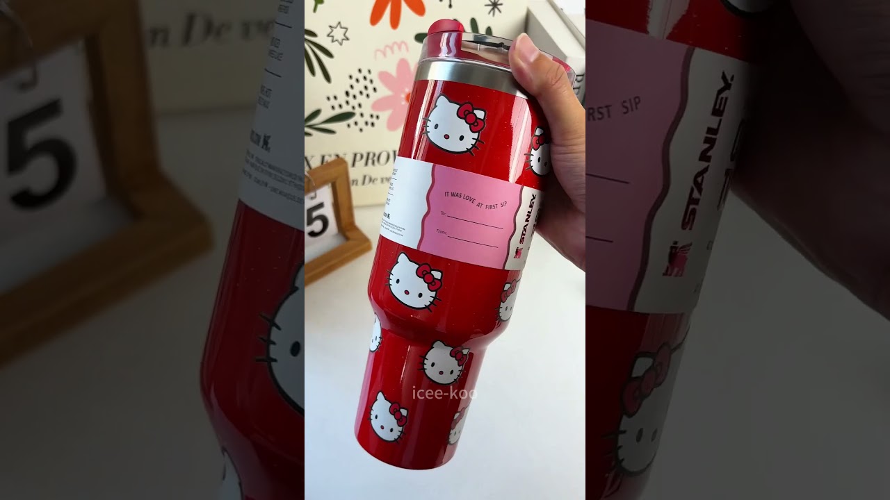 I'm so happy to receive this  Stanley and Hello Kitty Mug