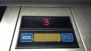 Dover Traction Elevator with a DEMENTED INDICATOR @ Courtyard Mariott Santa Rosa CA