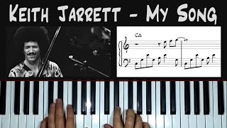 *My Song* (Keith Jarrett) - piano arrangement