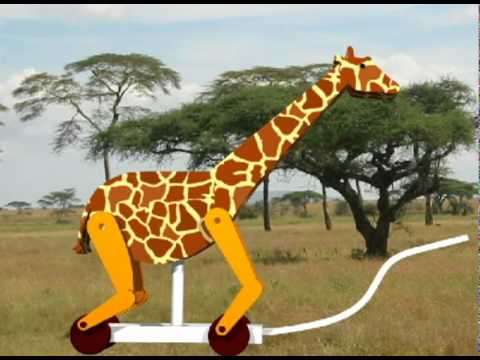 giraffe pull toy