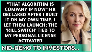 The Algorithm They Stole EXPLODED Mid-Demo—My Hidden Kill Switch Destroyed Their Startup 💻⚠️