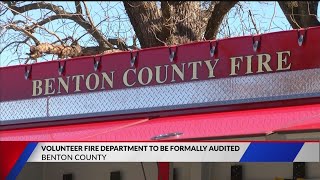Benton County Prosecutor requests audit of volunteer fire department due to "questionable spending"
