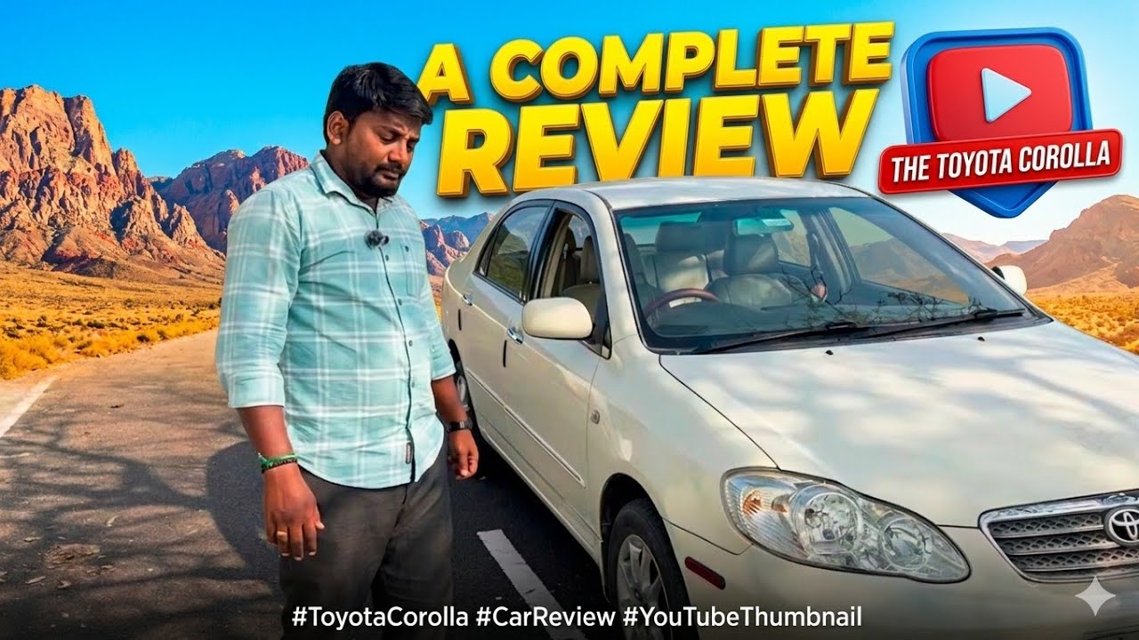 The Toyota Corolla ✨️ | Petorl Engine |1.8e | Complete Review||~By Dinesh # Corolla #innova 