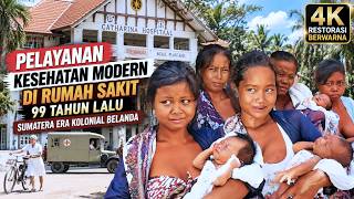 So This Is What a 1927 Dutch East Indies Era Hospital Was Like! ORIGINAL 4K COLORIZED VIDEO