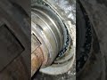 Ужас просто, как такое возможно, резиной металл😯, вал коленчатый со стороны вентилятора!