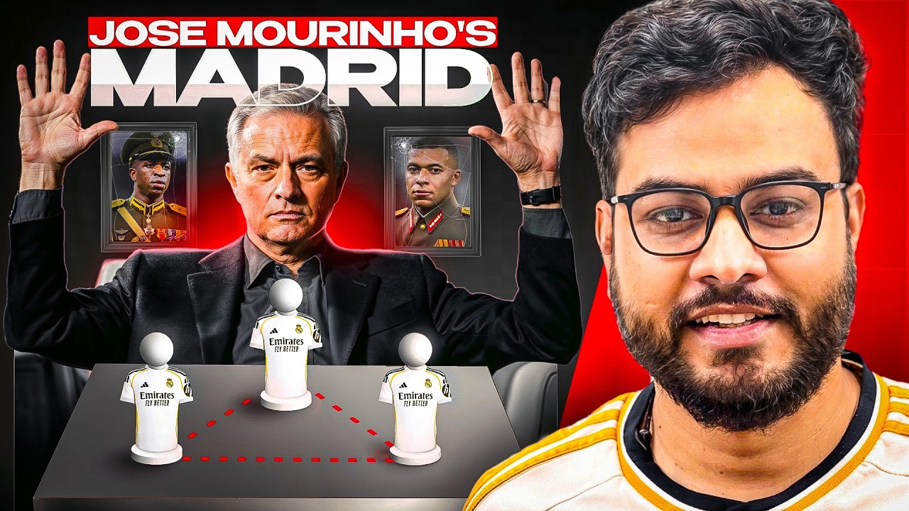 How Mourinho Finally Solves Real Madrid's Mbappe And Vinicius Problem