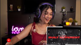 BUILT DIFFERENT Reaction (Official Audio) Sidhu Moose Wala | The Kidd | Moosetape | Varsha Reacts