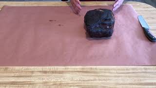 HOW TO WRAP WITH BUTCHER PAPER!!