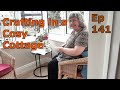 Episode 141 crafting in a cosy cottage  northumberland  knitting  sewing  history
