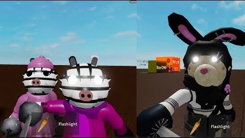 Piggy New Models Testing: Twins and Mxliye’s admin skin jumpscares by matepro20099.