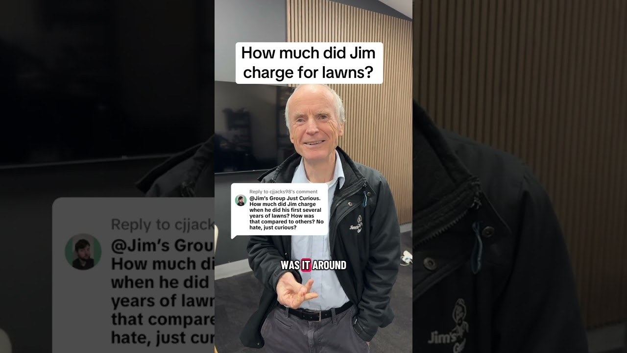 how much did Jim charge? #jimsmowing #jimsgrouo #franchise #franchising #smallbusiness